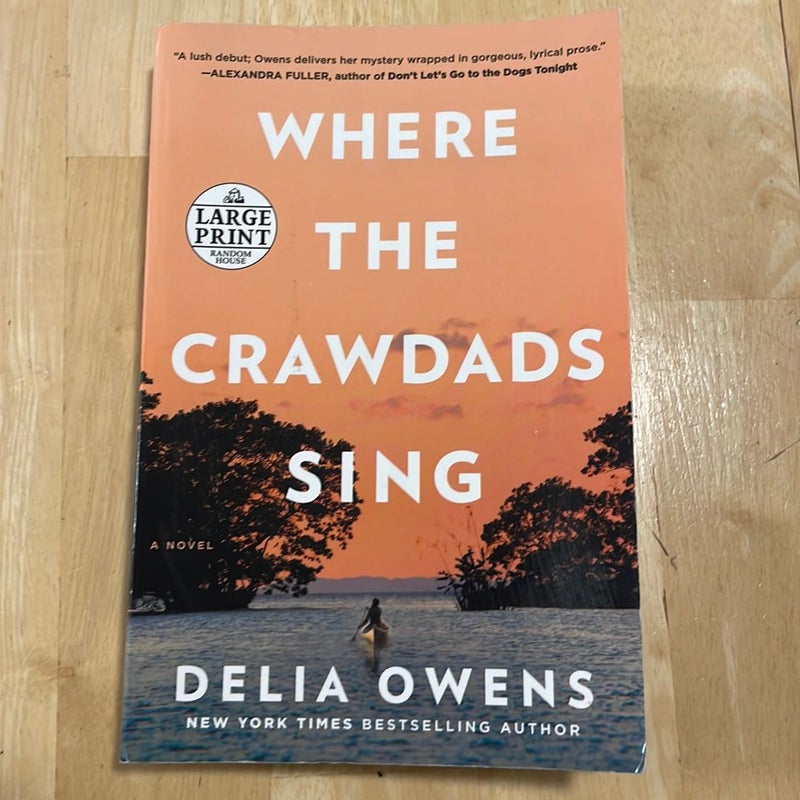 Where the Crawdads Sing LARGE PRINT