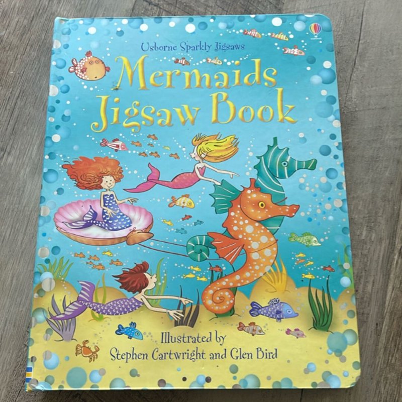 Mermaids Jigsaw Book