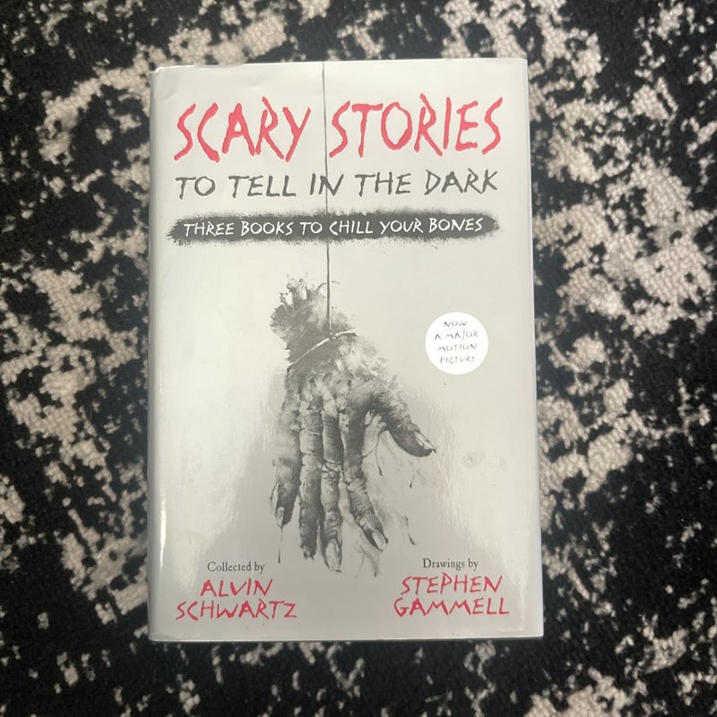 Scary Stories to Tell in the Dark: Three Books to Chill Your Bones by Alvin  Schwartz, Hardcover