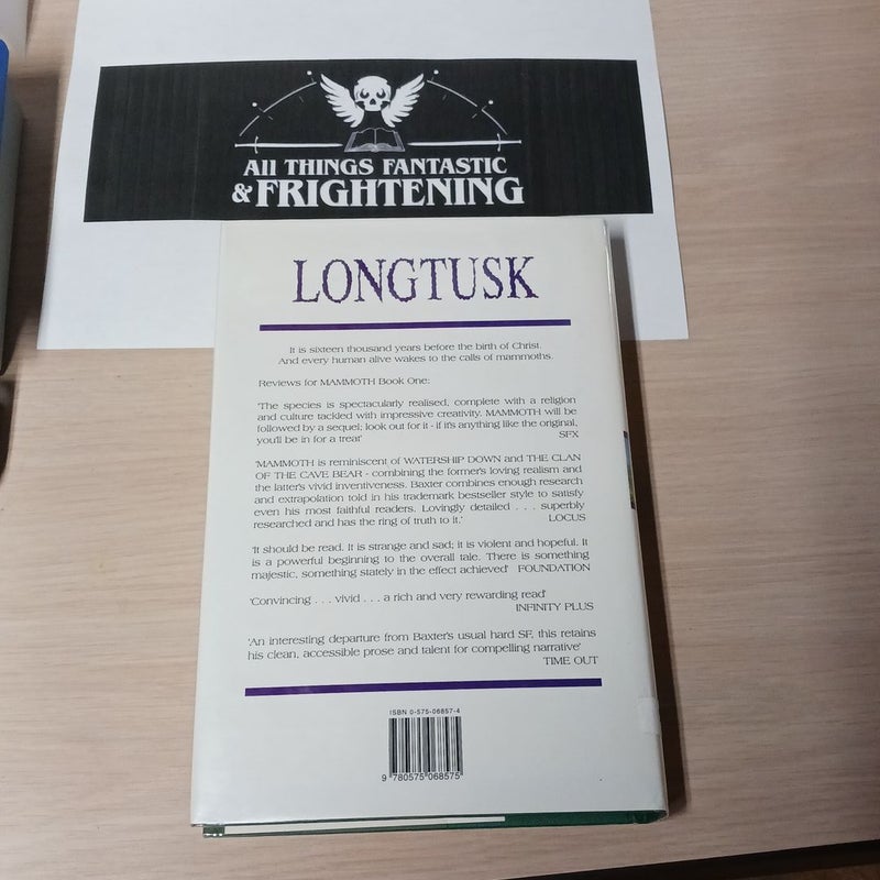 SIGNED!!! Long Tusk UK Edition