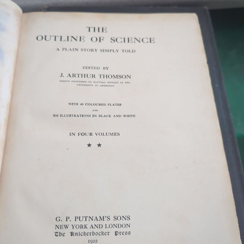 The outline of science