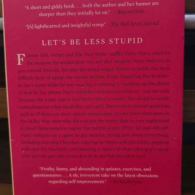 Let's Be Less Stupid