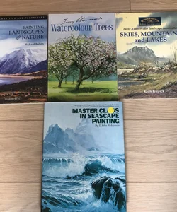 Four Watercolor books