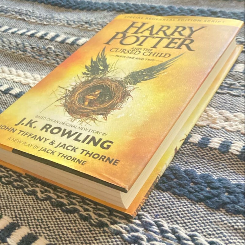 Harry Potter and the Cursed Child Parts One and Two (Special Rehearsal Edition Script)