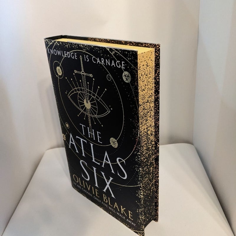 The Atlas Six (Waterstones Exclusive Signed Edition) by Olivie Blake,  Hardcover