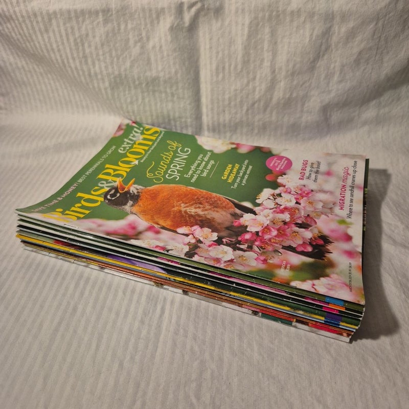 Birds&Blooms 10 Magazine Lot 2024/2025
