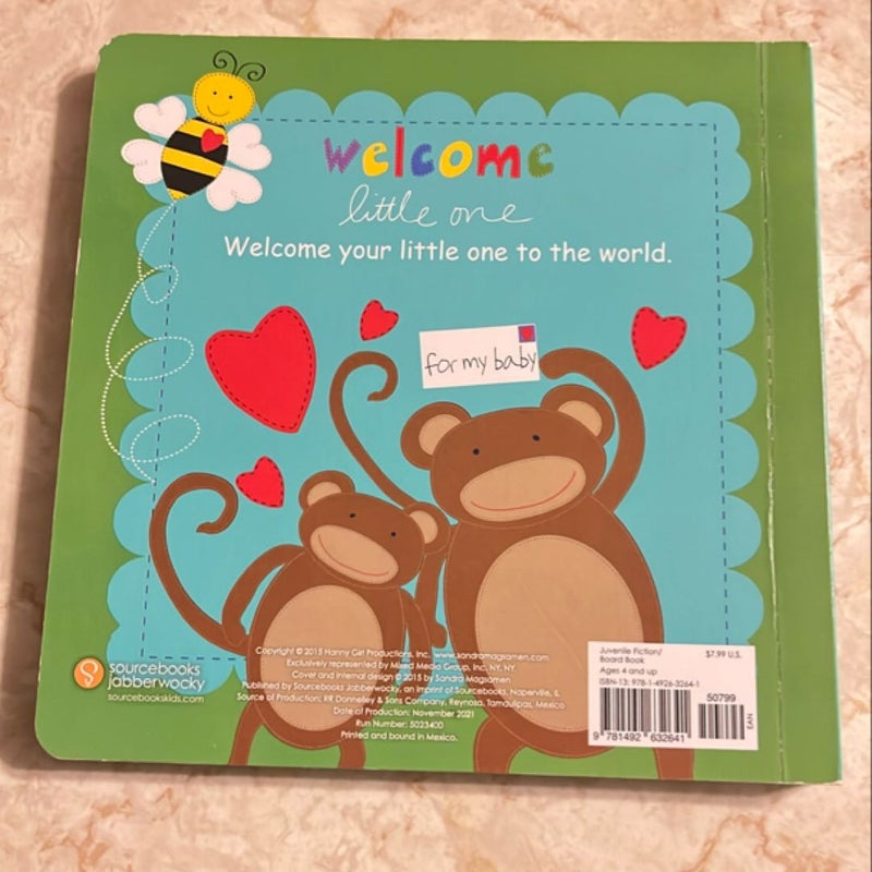 Bundle of 3 board books for baby