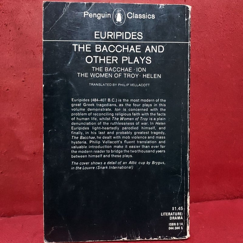 The Bacchae and Other Plays