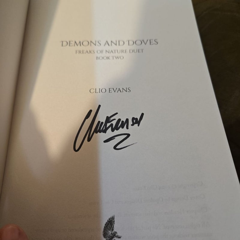 Demons and doves (signed)