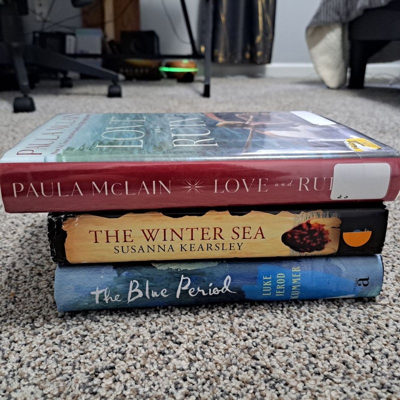 Bundle: Fiction Historical Hardcover Books 