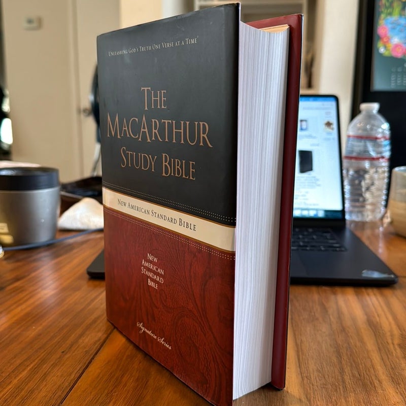 The MacArthur Study Bible NASB