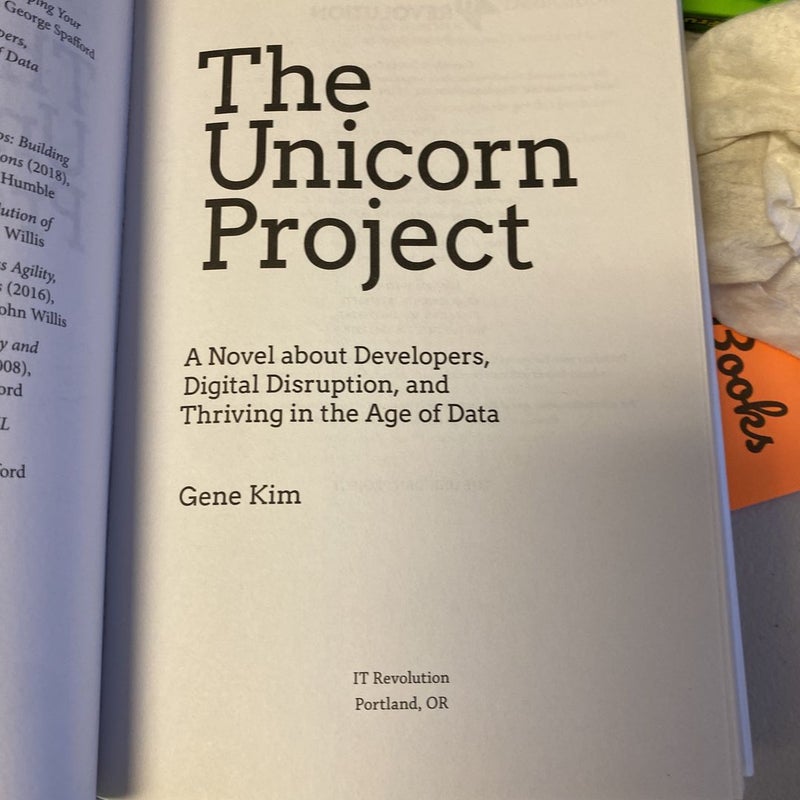 The Unicorn Project by Gene Kim