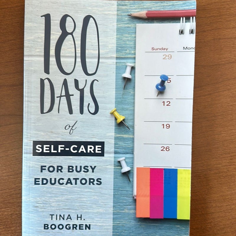 180 Days of Self-Care for Busy Educators