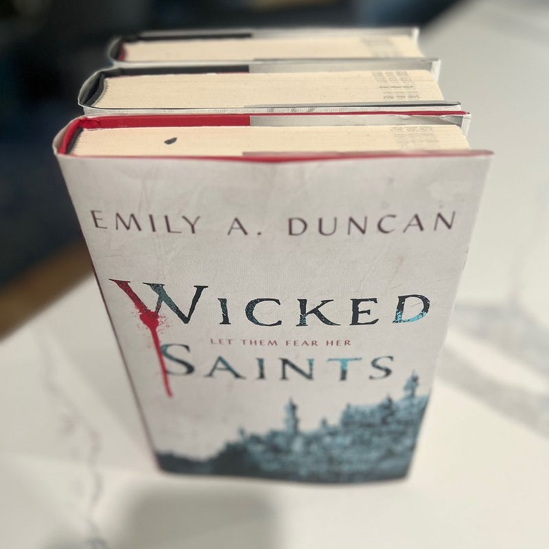 wicked saints trilogy 