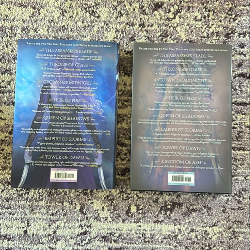 Throne of Glass Box Set ORIGINAL COVER ART and poster!