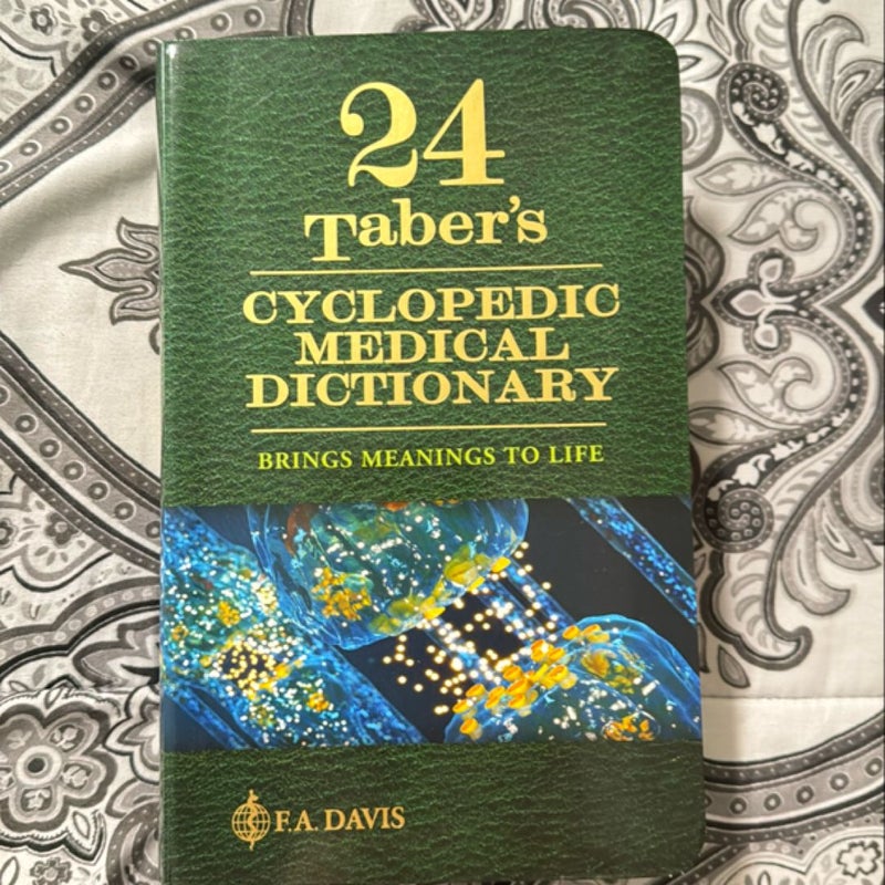 Taber's Cyclopedic Medical Dictionary