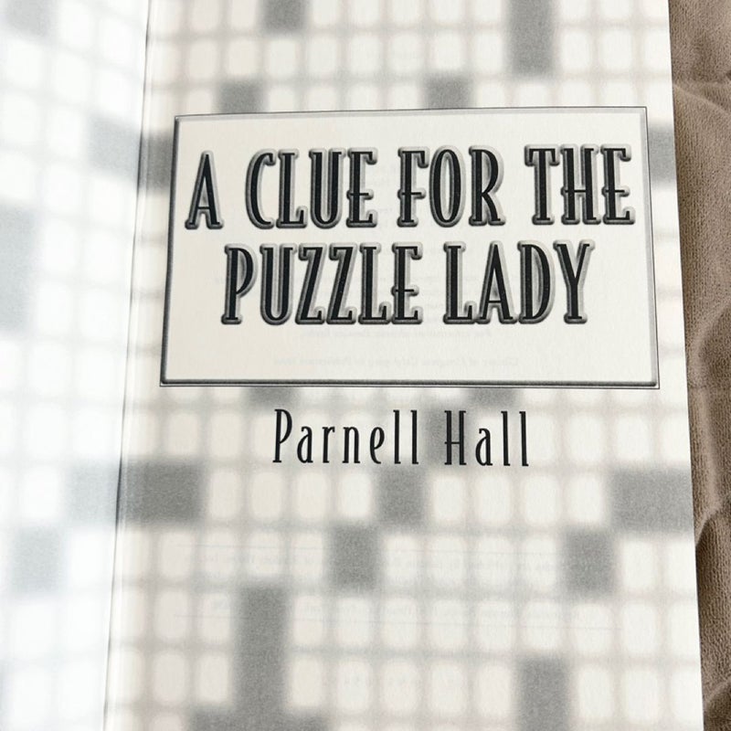 A Clue for the Puzzle Lady