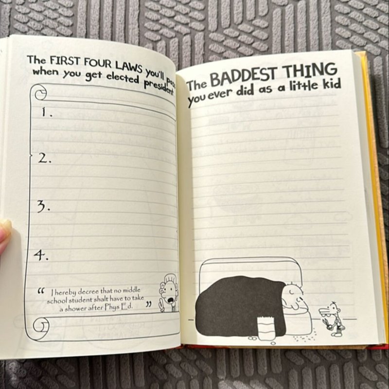 Diary of a Wimpy Kid Do-It-Yourself Book