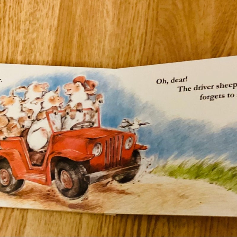 Sheep in a Jeep Board Book