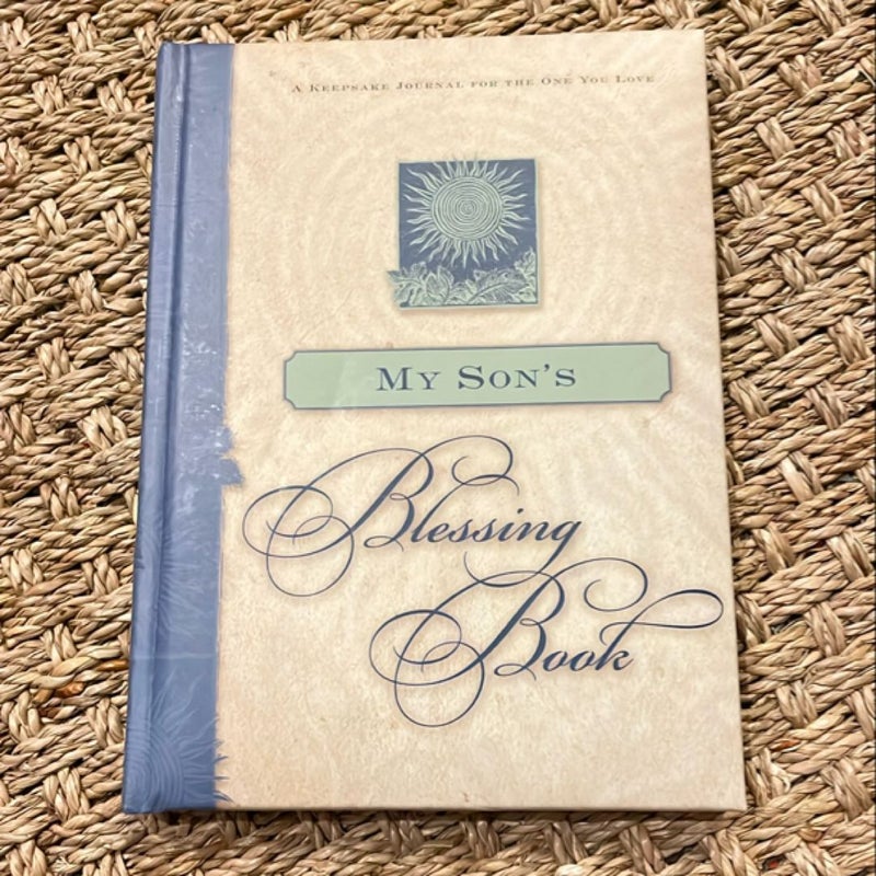 My Son's Blessing Book