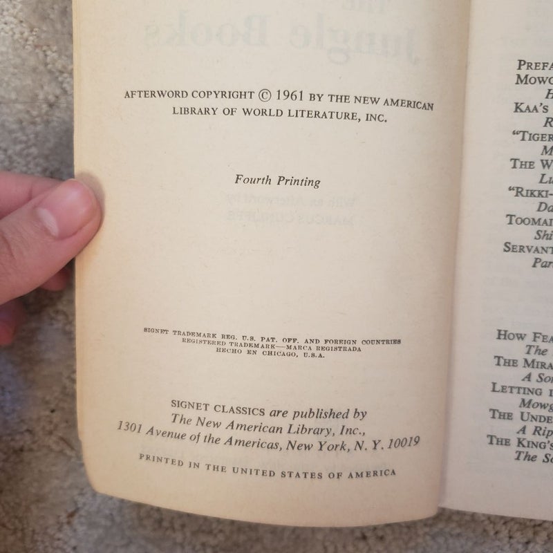 The Jungle Books (4th Signet Classics Printing, 1961)