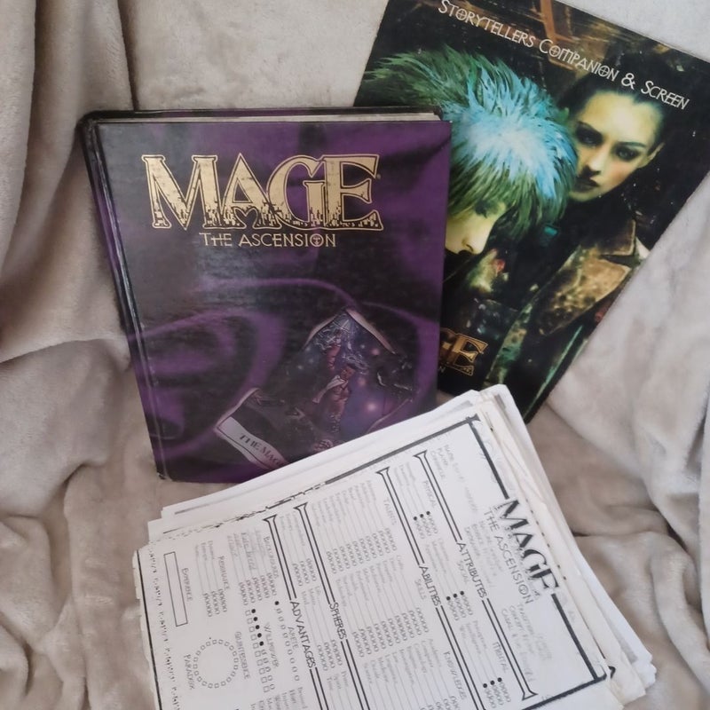 Mage the Ascension/ Role playing table game.
