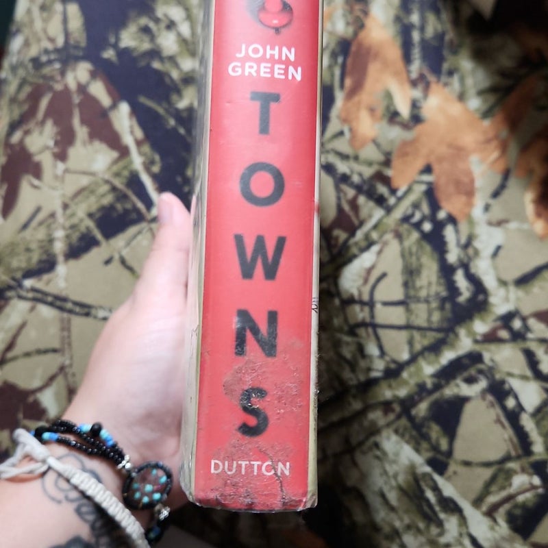 Paper Towns- old library book