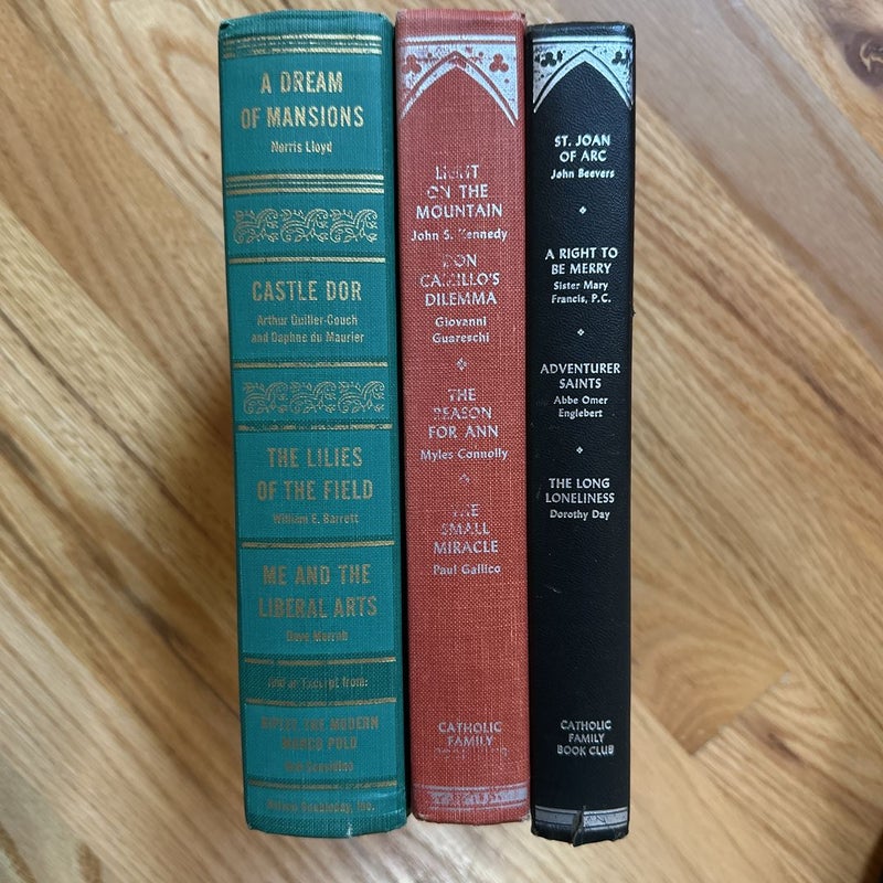 3 Condensed Hardcover Books 