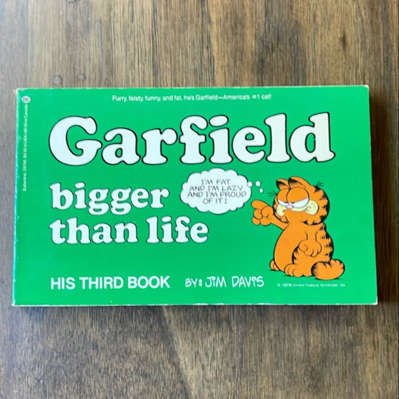 garfield bigger than life