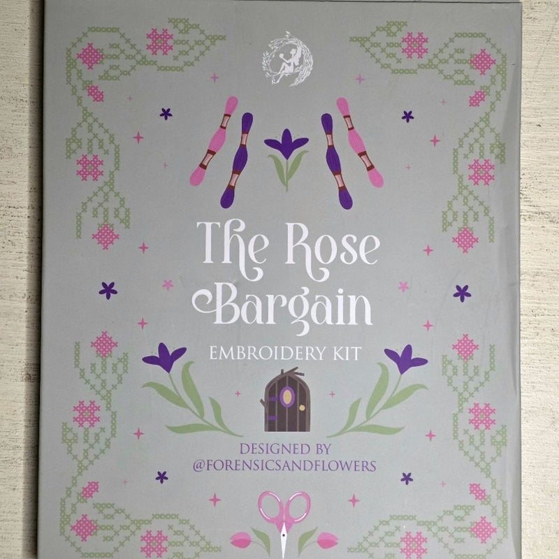 Fairyloot The Rose Bargain Embroidery Kit 