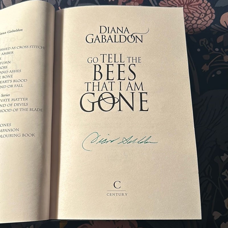 Go Tell the Bees That I Am Gone *Signed Waterstones Edition*