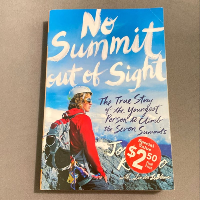 No Summit Out Of Sight