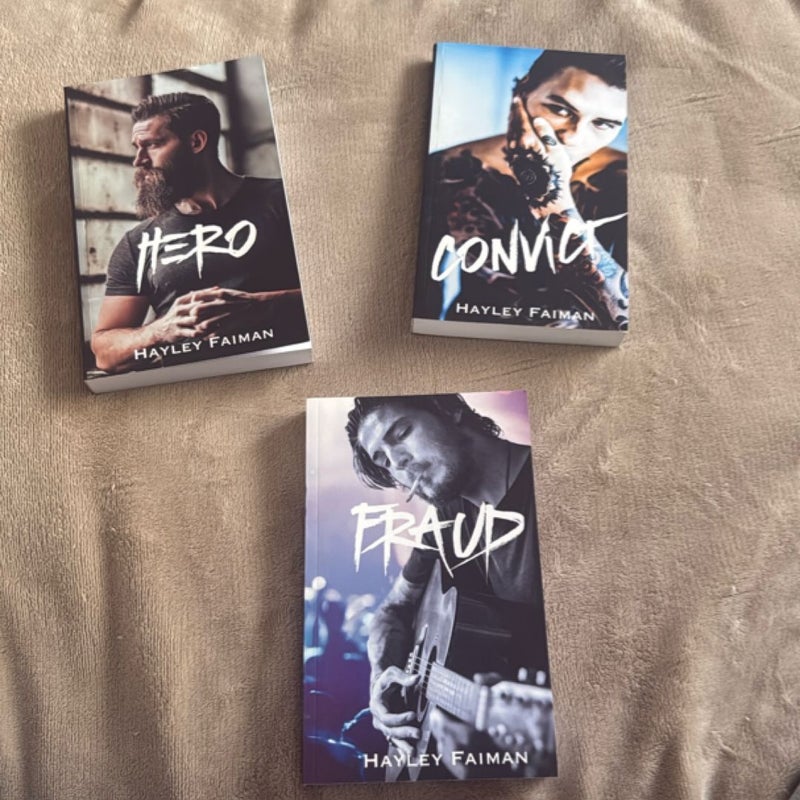 Hero Convict Fraud *SIGNED