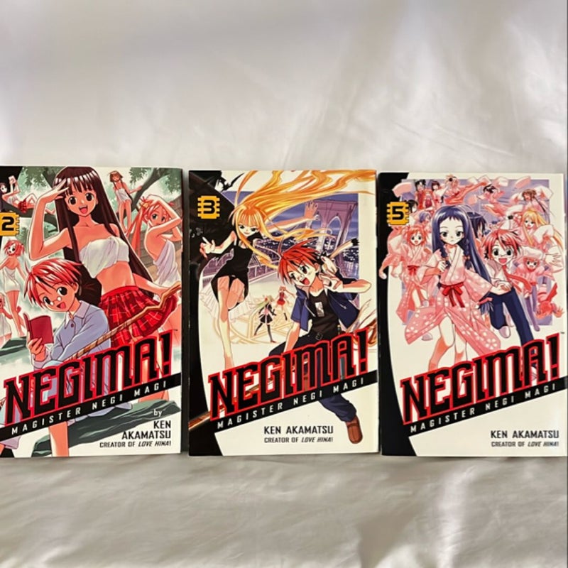 Negima! #2,3 &5