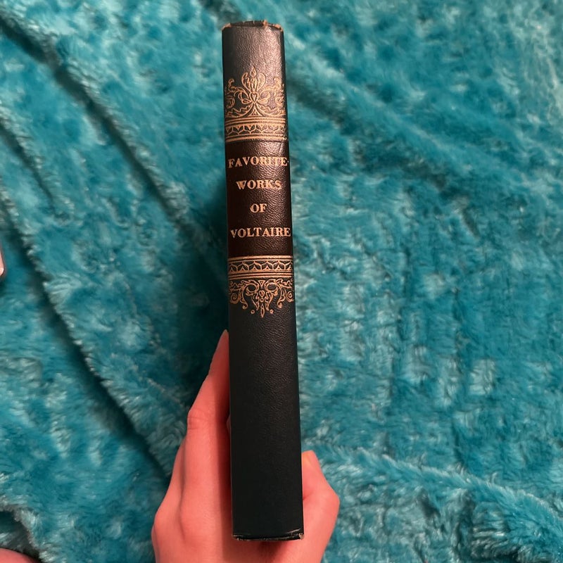 Favorite Works of Voltaire First Edition