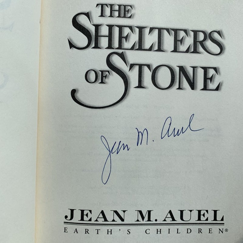 (Signed, 1st Ed.) The Shelters of Stone   