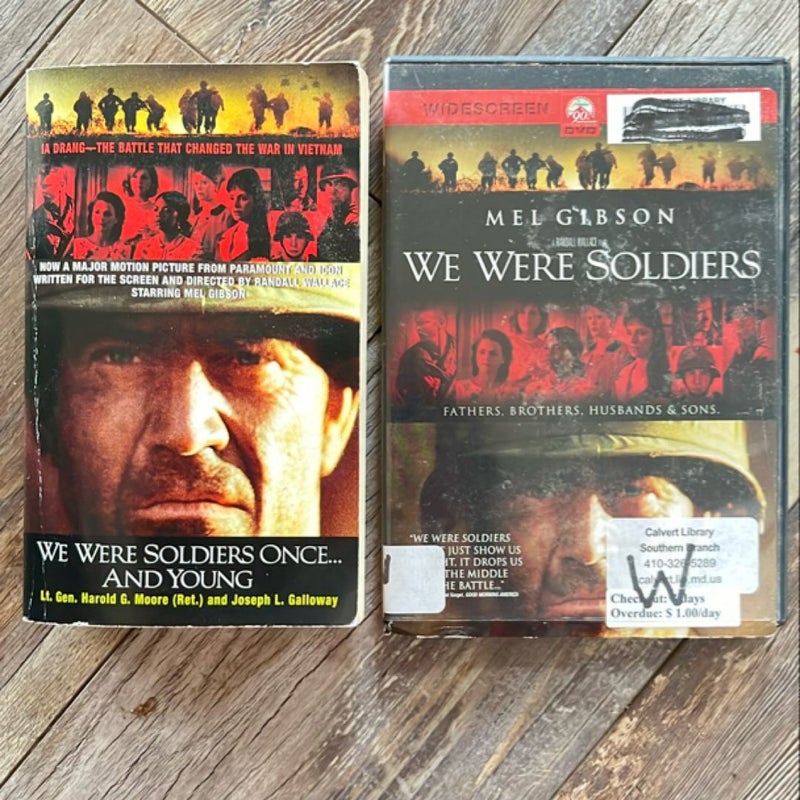 We Were Soldiers Once … And Young — Book and DVD