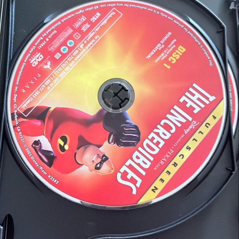 The Incredibles DVD