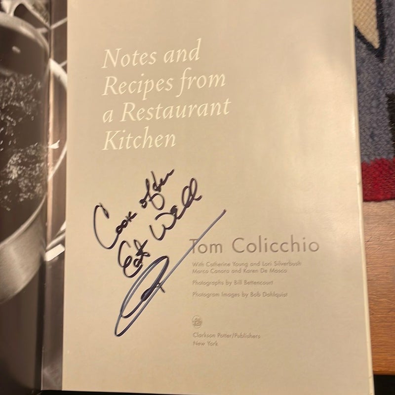 Craft of Cooking (signed copy)