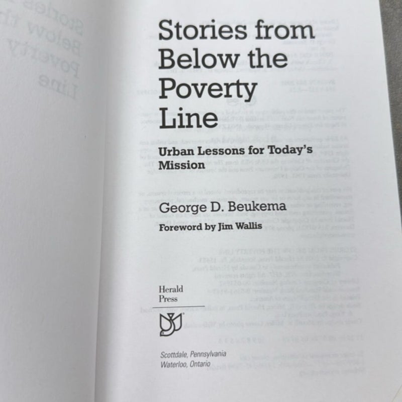 Stories from Below the Poverty Line