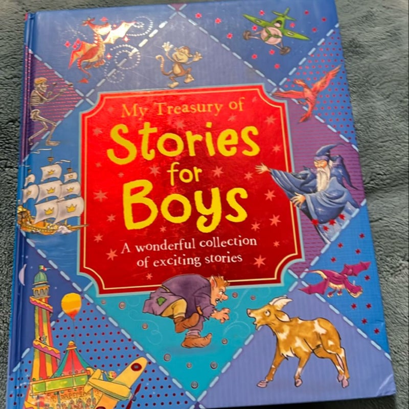 My treasury of stories for boys