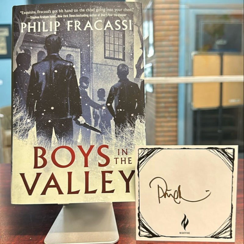 SIGNED BOOKPLATE - Boys in the Valley