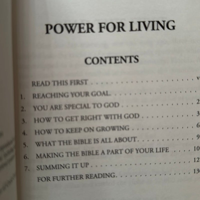 Power for Living 