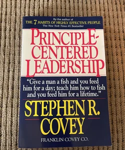 Principle Centered Leadership
