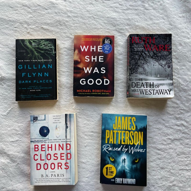 *Bundle (5) Popular Suspense/Thrillers