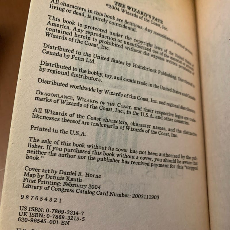 DragonLance: Complete Ergoth Trilogy Set: A Warrior’s Journey, The Wizard’s Fate, A Hero’s Justice, All First Edition First Printing
