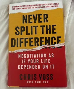 Never Split The Difference - By Chris Voss & Tahl Raz (hardcover) : Target