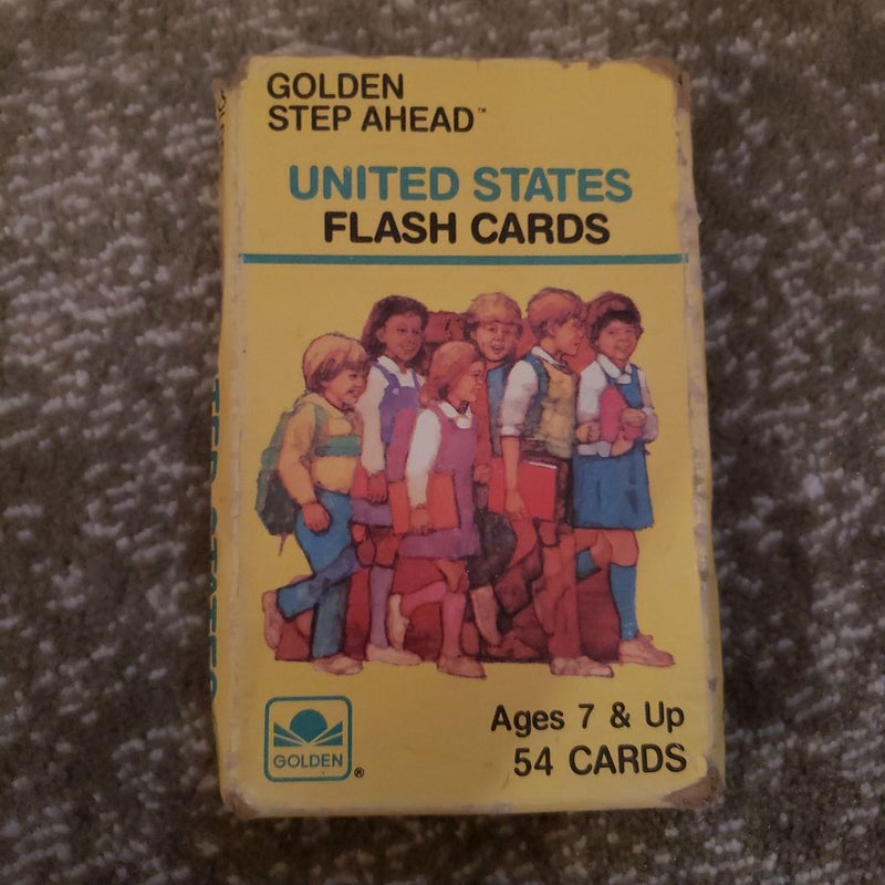 Golden Step Ahead United States Flash Cards