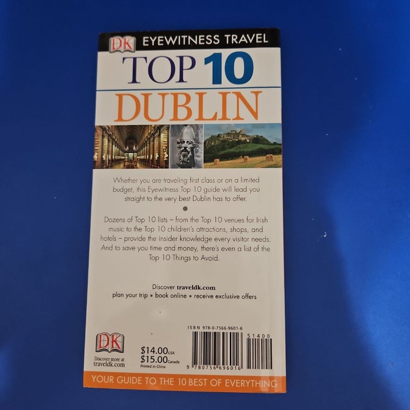 Eyewitness Top 10 Travel Guide - Dublin