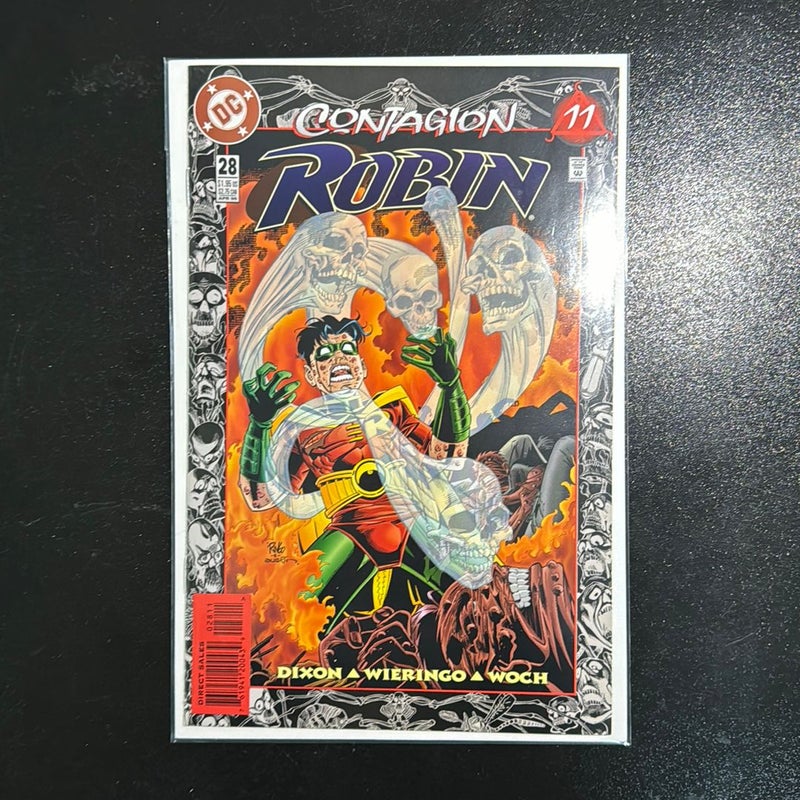 Robin # 28 April 1996 Contagion 11 DC Comics